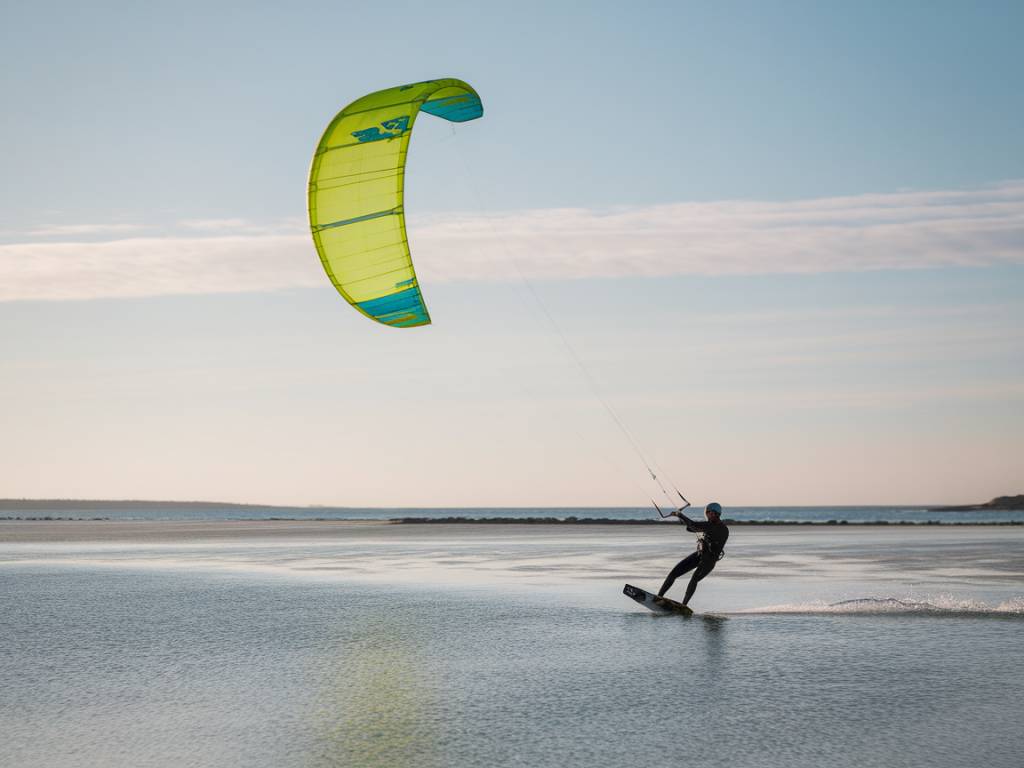 Kitesurf icarai: vento constante e experiências inesquecíveis